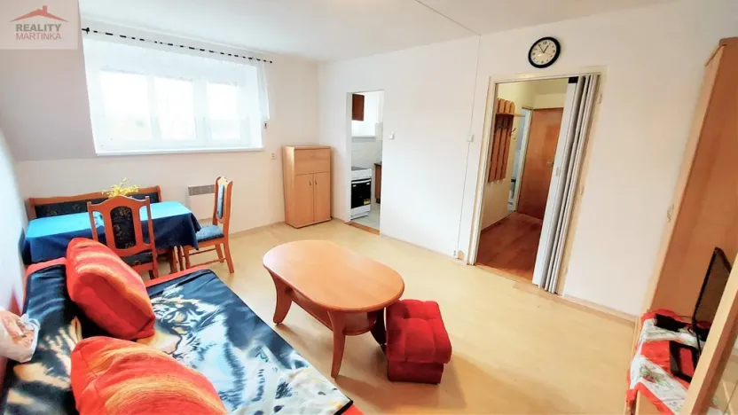 Pronájem bytu 1+1, Valašské Meziříčí - Krásno nad Bečvou, Na Příkopě, 35 m2