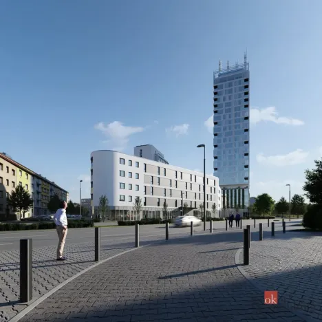 Prodej bytu 1+kk, Plzeň - Jižní Předměstí, náměstí Českých bratří, 24 m2