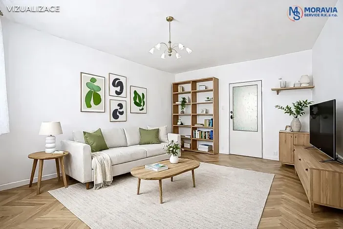 Prodej bytu 2+1, Olomouc, Brněnská, 58 m2