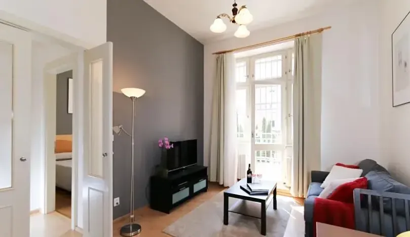 Pronájem bytu 2+kk, Praha - Vinohrady, Belgická, 42 m2