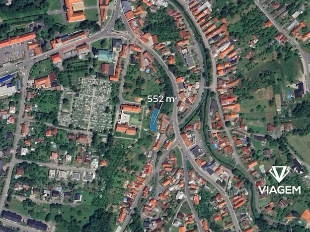 Prodej zahrady, Vizovice, 552 m2