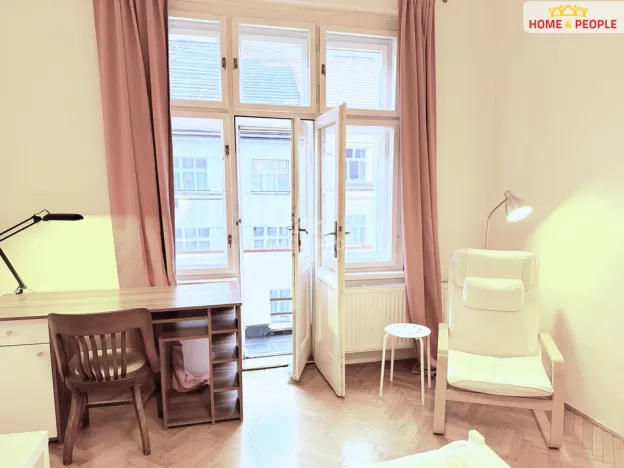 Pronájem bytu 2+kk, Praha - Žižkov, Biskupcova, 55 m2