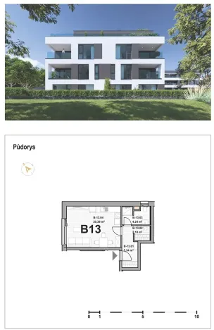 Prodej bytu 1+kk, Olomouc, Leopolda Pospíšila, 32 m2