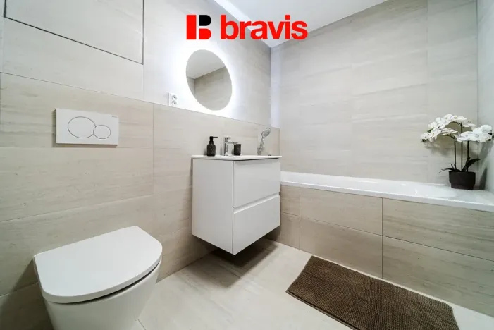 Pronájem bytu 2+kk, Brno - Černá Pole, třída Generála Píky, 52 m2