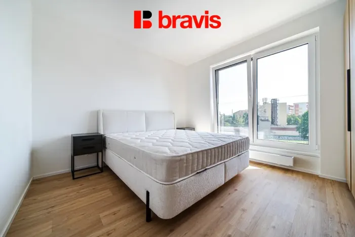 Pronájem bytu 2+kk, Brno - Černá Pole, třída Generála Píky, 52 m2