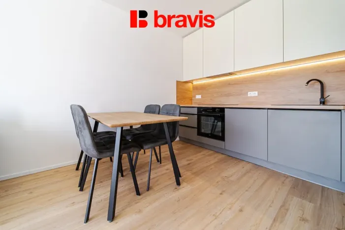 Pronájem bytu 2+kk, Brno - Černá Pole, třída Generála Píky, 52 m2