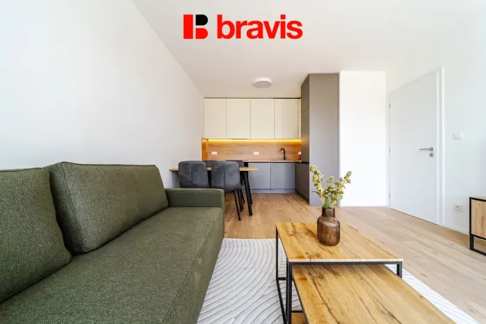 Pronájem bytu 2+kk, Brno - Černá Pole, třída Generála Píky, 52 m2