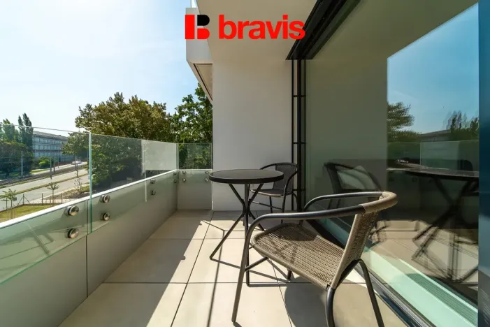 Pronájem bytu 2+kk, Brno - Černá Pole, třída Generála Píky, 52 m2