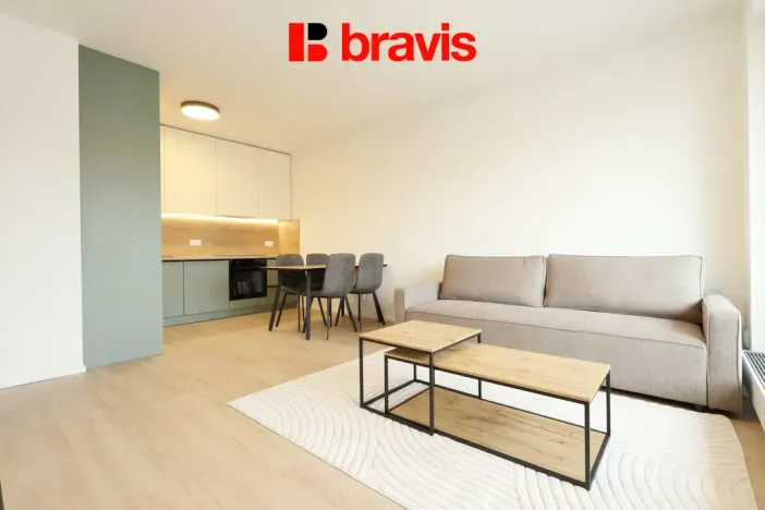 Pronájem bytu 2+kk, Brno - Černá Pole, třída Generála Píky, 52 m2