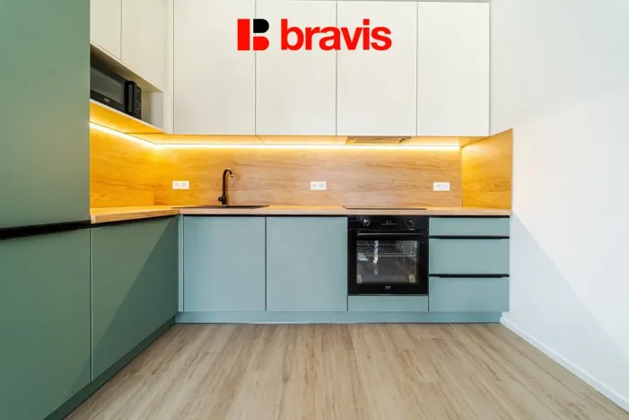 Pronájem bytu 2+kk, Brno - Černá Pole, třída Generála Píky, 52 m2