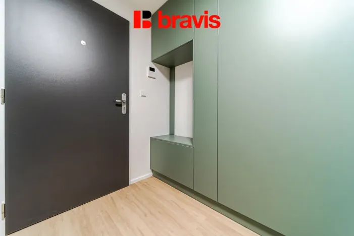 Pronájem bytu 2+kk, Brno - Černá Pole, třída Generála Píky, 52 m2