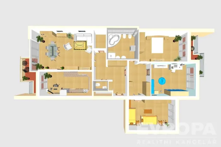 Prodej bytu 3+1, Praha, 133 m2