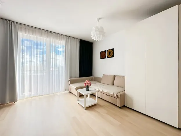 Pronájem bytu 1+kk, Praha - Letňany, Miroslava Hajna, 37 m2