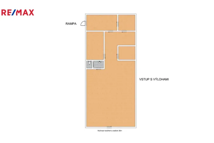 Pronájem obchodního prostoru, Havířov - Šumbark, Lidická, 126 m2