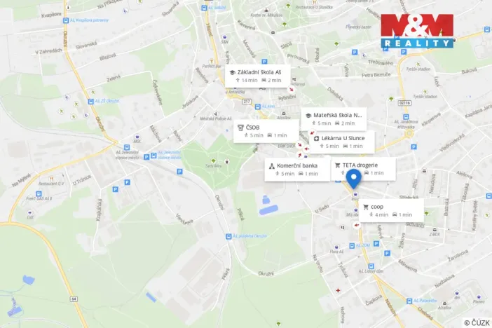 Prodej bytu 3+1, Aš, Sadová, 85 m2