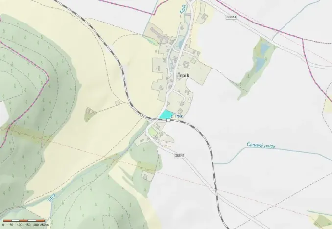 Prodej pozemku pro bydlení, Trpík, 2913 m2