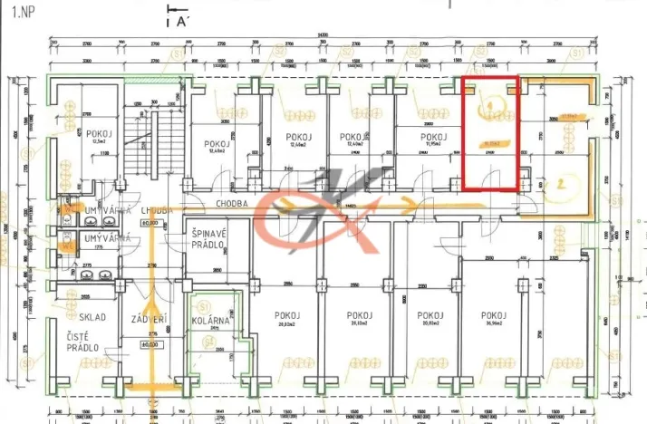 Pronájem kanceláře, Rožnov pod Radhoštěm, Lesní, 10 m2