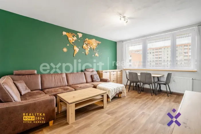 Prodej bytu 3+1, Zlín, Na Honech II, 70 m2