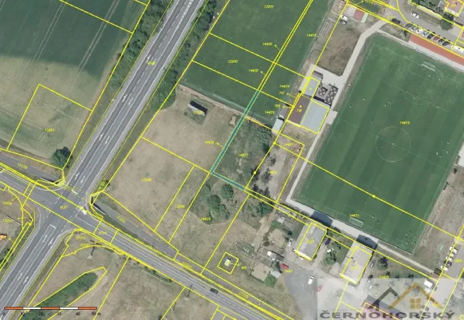 Prodej komerčního pozemku, Dobroměřice, 5. května, 11909 m2