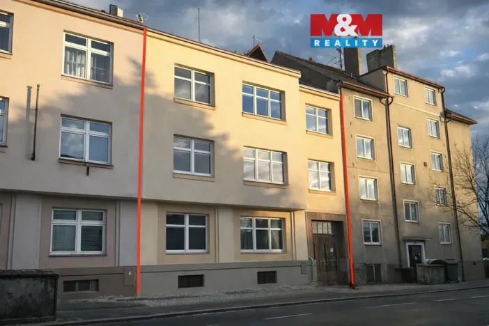 Pronájem bytu 2+kk, Písek - Budějovické Předměstí, Mírové nám., 58 m2