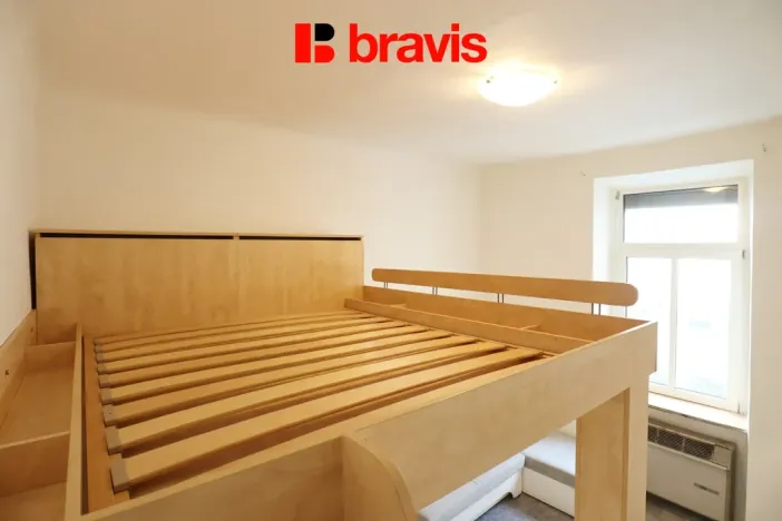Pronájem bytu 1+kk, Brno - Husovice, Husovická, 30 m2