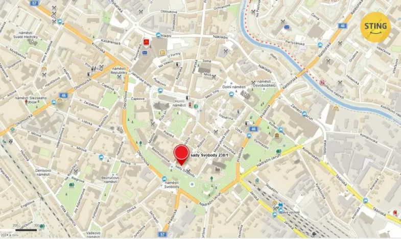 Prodej komerční nemovitosti, Opava - Město, sady Svobody, 2050 m2