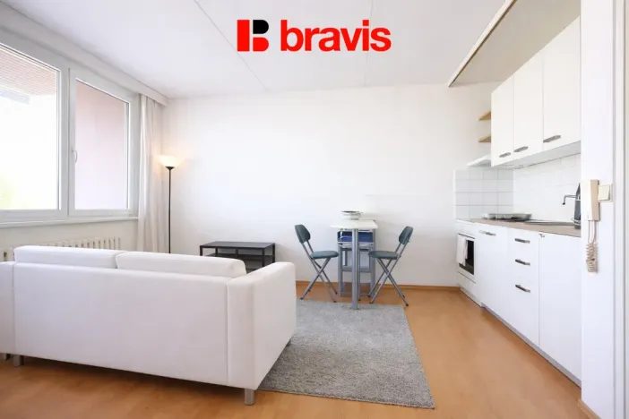 Pronájem bytu 1+kk, Brno, Běloruská, 29 m2