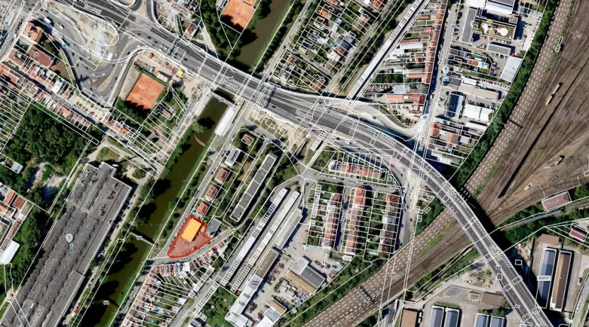 Pronájem komerčního pozemku, Brno - Maloměřice, Dolnopolní, 1677 m2