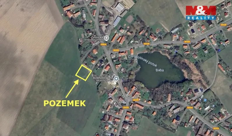 Prodej louky, Bolehošť, 12442 m2