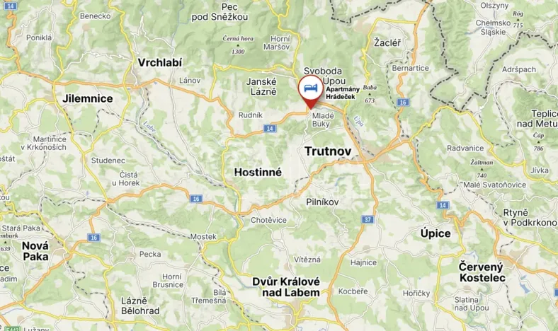 Prodej chaty, Mladé Buky, 52 m2