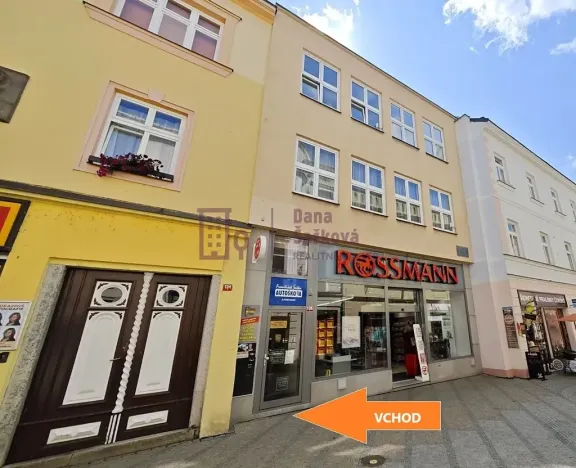 Pronájem bytu 2+kk, Jindřichův Hradec, Panská, 62 m2