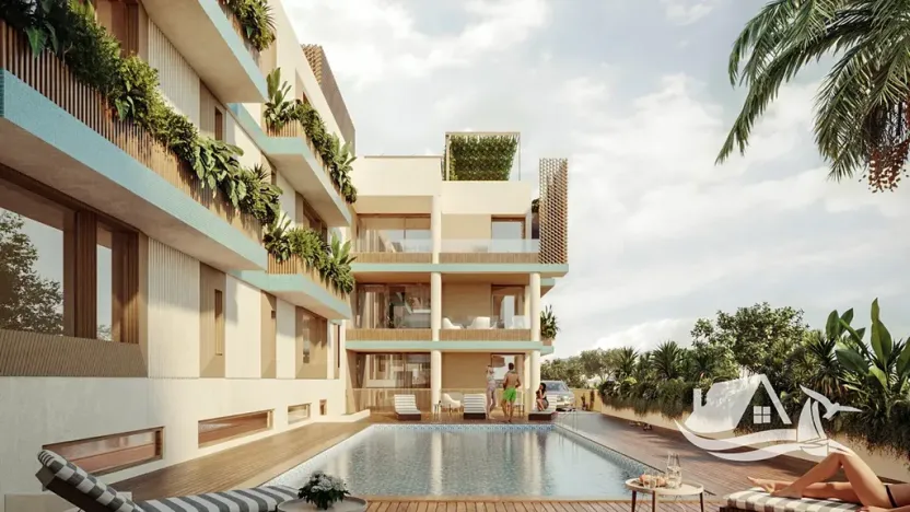 Prodej bytu 1+1, Pafos, Kypr, 58 m2