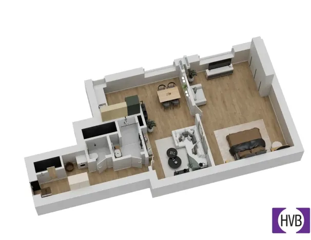 Prodej bytu 2+kk, Praha, Dělnická, 56 m2