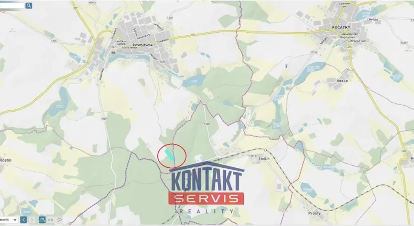 Prodej lesa, Žirovnice, 11124 m2