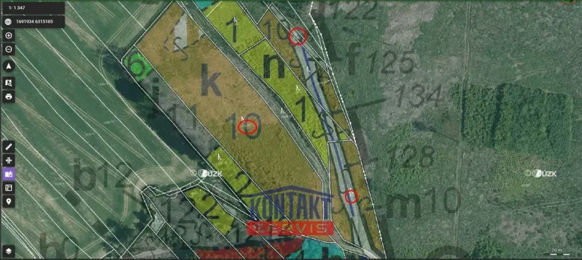 Prodej lesa, Žirovnice, 11124 m2