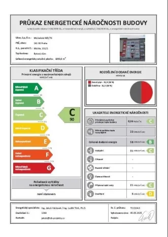 Prodej bytu 1+1, Praha - Michle, Michelská, 36 m2