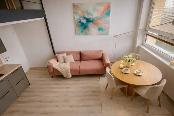 Pronájem bytu 2+kk, Praha - Vršovice, Kubánské náměstí, 55 m2