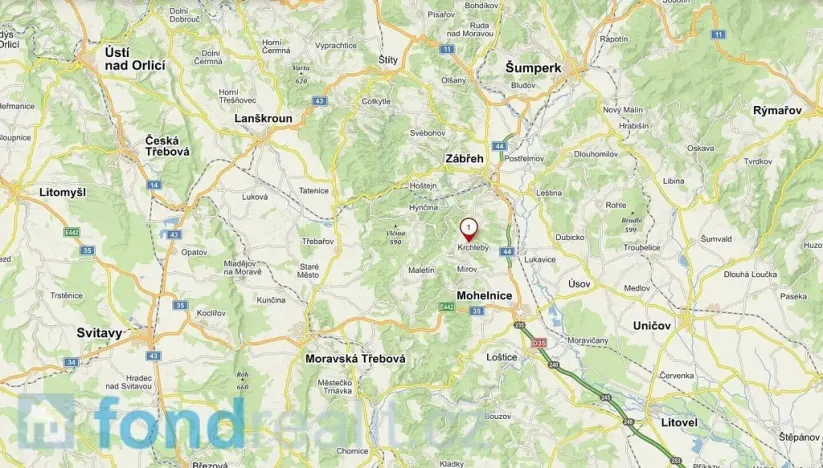 Prodej pole, Krchleby, 7831 m2