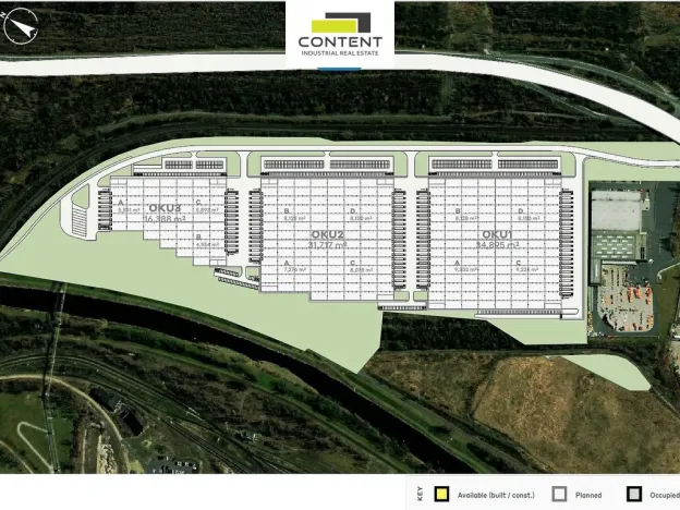 Pronájem skladu, Ostrava - Kunčičky, Rajnochova, 8000 m2