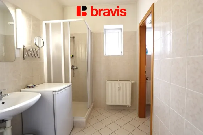 Pronájem bytu 1+kk, Brno - Veveří, Grohova, 37 m2