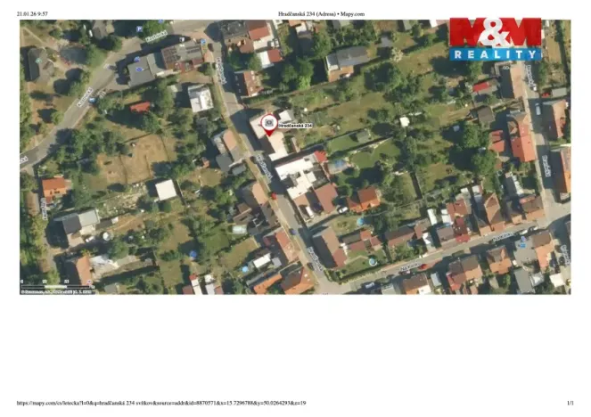 Pronájem rodinného domu, Pardubice - Svítkov, Hradčanská, 90 m2