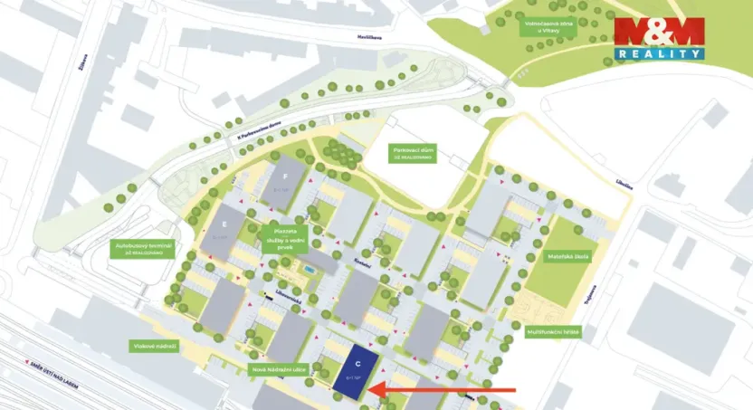 Prodej bytu 1+kk, Kralupy nad Vltavou, Nádražní, 38 m2