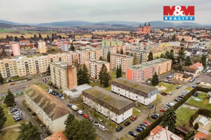 Pronájem bytu 1+kk, Přeštice, Slovenská, 29 m2