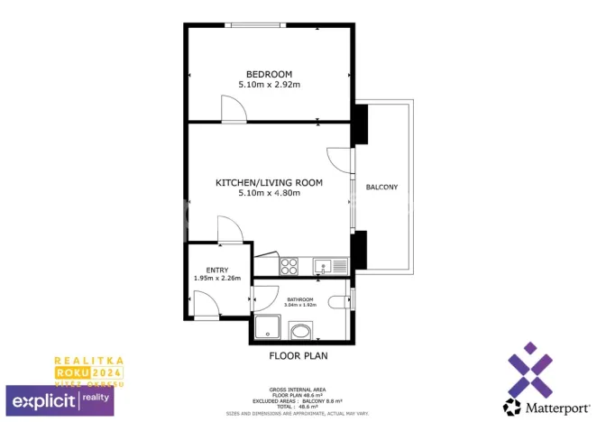 Pronájem bytu 2+kk, Olomouc - Řepčín, Aloise Rašína, 49 m2