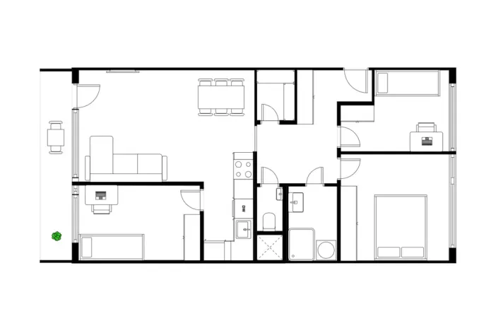 Prodej bytu 4+kk, Praha - Strašnice, Na vrších, 71 m2