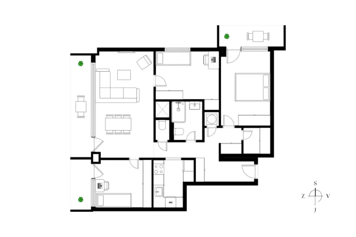 Prodej bytu 4+kk, Praha - Michle, V dolině, 94 m2
