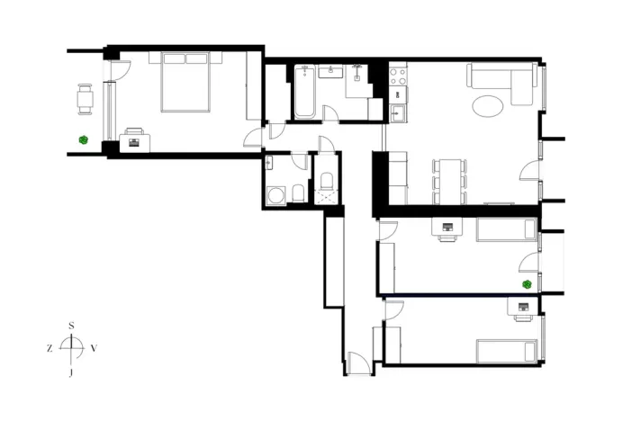 Prodej bytu 4+kk, Praha - Žižkov, Křivá, 100 m2