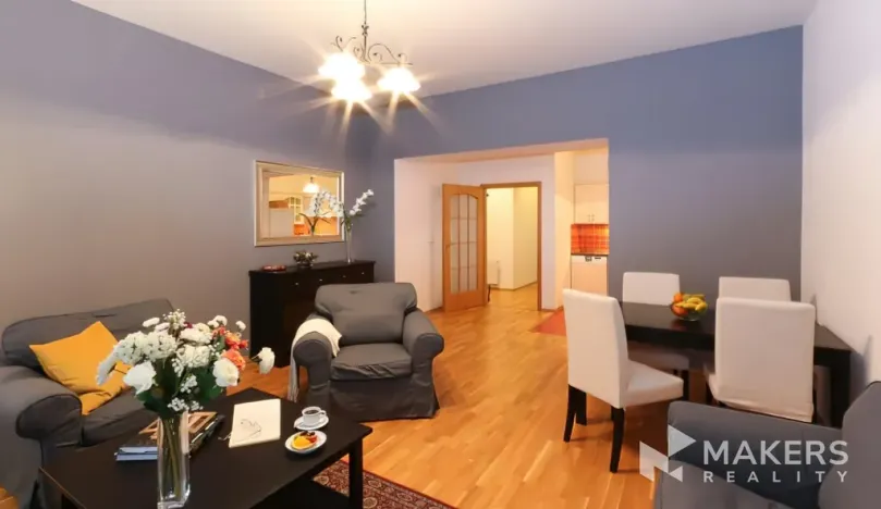 Pronájem bytu 3+kk, Praha - Vinohrady, Sázavská, 85 m2