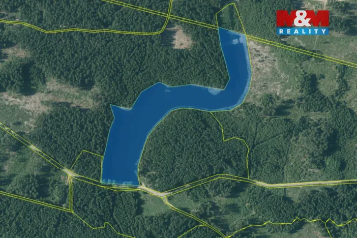 Prodej rybníku, Nová Bystřice - Klenová, 45469 m2