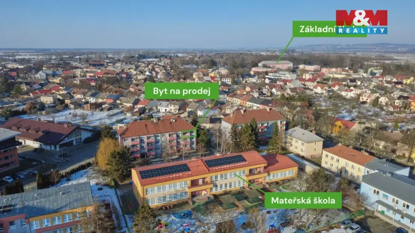 Prodej bytu 3+1, Hulín, Eduarda Světlíka, 82 m2